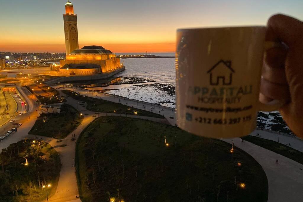 Marina - Sea & Mosque View By Appartali For Families Only カサブランカ エクステリア 写真